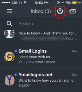 yahoo mail sign out