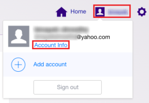 change password yahoo mail