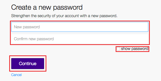 how to change yahoo mail password