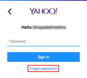 yahoo sign in