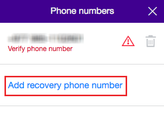 Yahoo Account Security