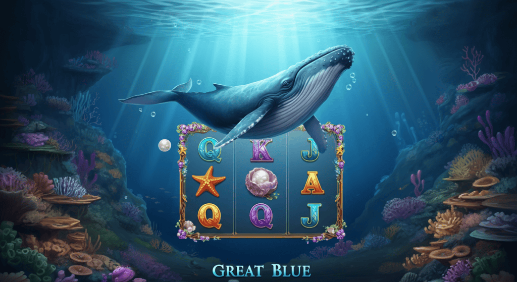 great blue